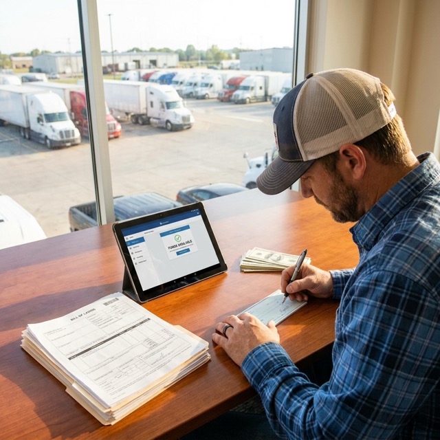 invoice factoring for trucking Texas - convert bills of lading to same-day cash
