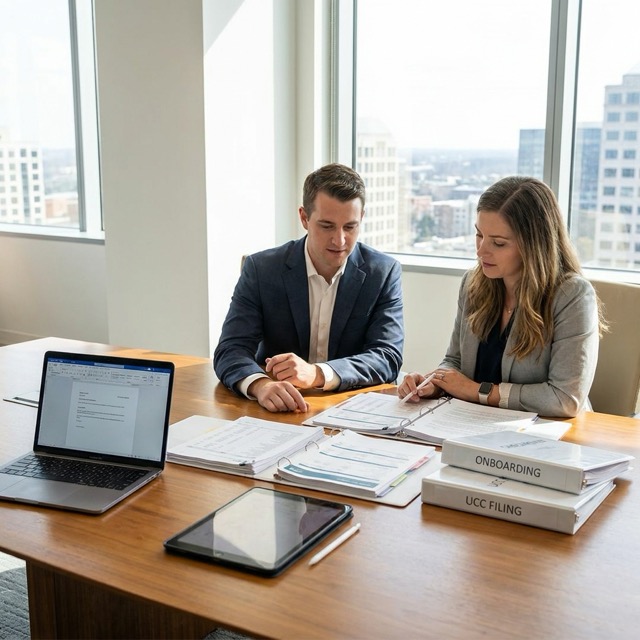 factoring onboarding Oregon - documentation and UCC filing requirements