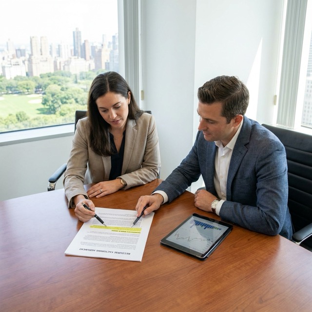 recourse factoring agreement Utah - chargeback terms and timing