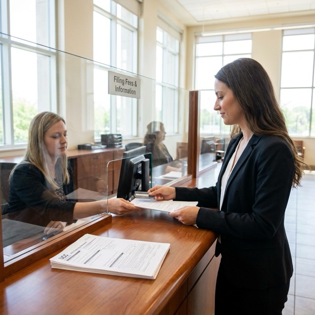 UCC filing process Texas - filing office and fee information